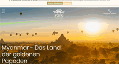 Desktop Screenshot of myanmar-rundreisen.de